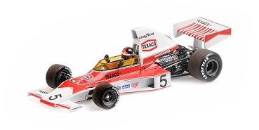 436740005 MCLAREN FORD M23 – EMERSON FITTIPALDI – WORLD CHAMPION 1974 – WITH ENGINE 1:43